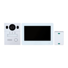 X-SECURITY XS-VTK2401-2W Kit de videoportero - Tecnología 2 hilos analógico con WiFi - Incluye placa, monitor, hub 2 hilos y sop