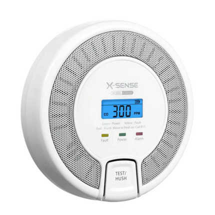 Comprar X-SENSE CO03D Detector de CO autónomo con señal sonora y visual