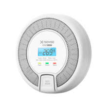X-SENSE FOC-952 CO03D-W Detector autónomo de CO X-Sense. Permite conectar 24 detectores por RF 868MHz. Incluye tres pilas alcali