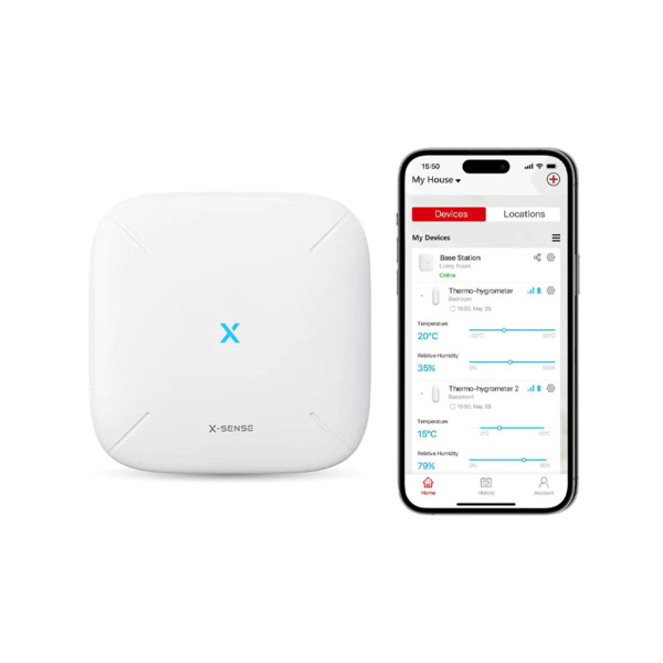X-SENSE SBS50 Hub compacto de comunicación con detectores y otros dispositivos (1)