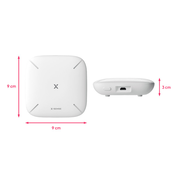 X-SENSE SBS50 Hub de comunicación X-Sense - Permite conectar 50 detectores en la misma red - Control y avisos a través de APP pa (3)