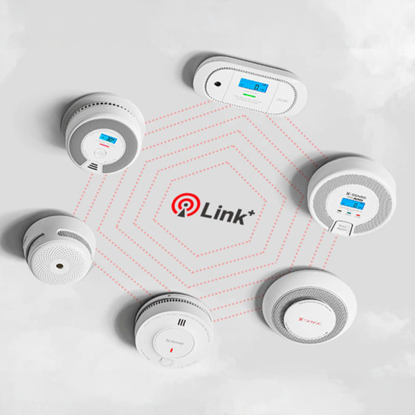 X-SENSE SC07-W Detector de CO y humo autónomo X-Sense - Permite conectar 24 detectores por RF 868MHz - Duración de la batería 10 (7)