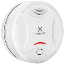 X-SENSE SD11 Detector de humo autónomo X-Sense - Duración de la batería 10 años - Indicador luminoso de alarma - Alarma sonora 8
