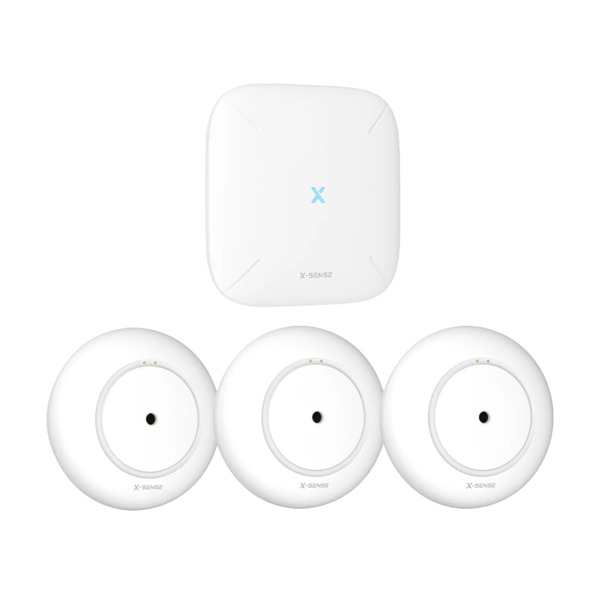 X-SENSE SWS54 Detector inteligente de fugas de agua
- Pack 3 SWS51 + 1 Base Station SBS50
- Wi-Fi network 2.4 GHz - 500m de co