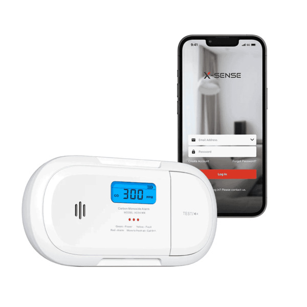 X-SENSE XC04-WX Detector de CO autónomo Comunicación WiFi 2.4GHz (1)