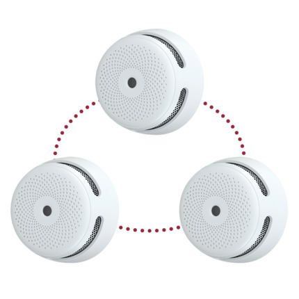 Comprar X-SENSE XS01-WR-3PACK Pack de 3 mini detector de humo autónomo X-Sense - Permite conectar 24 detectores por RF 868MHz - Duración de la batería 5 años (reemplazable) - Indicador luminoso de alarma - Alarma sonora 85 dB a 3m - Certificado EN 14604