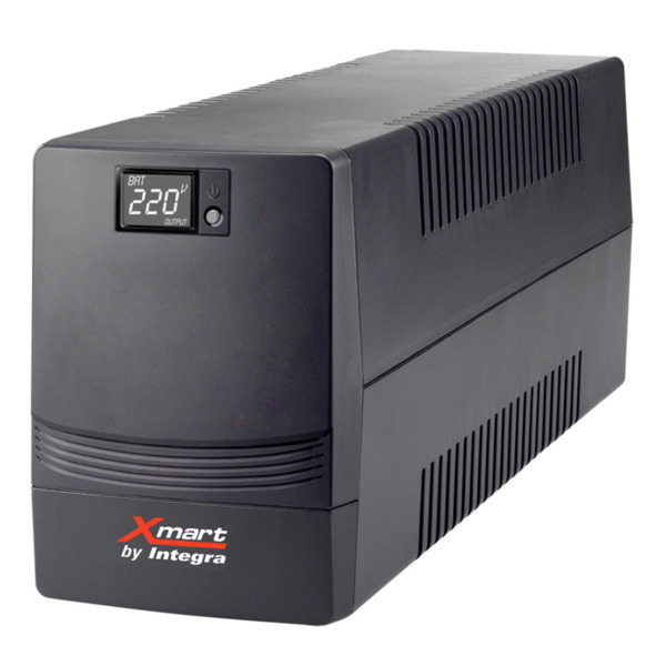 Xmart by Integra SAI-SUPRA-2103 SAI Interactivo Monofásico 2100VA con pantalla LCD 230V 2xSchuko + 1xIEC USB RJ11/RJ45