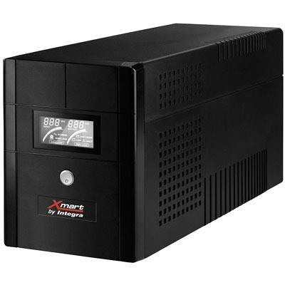 Xmart by Integra SAI-SW-PRO-2200 SAI Interactivo Onda Senoidal Pura 2200VA 230V Sinewave USB-RS232 RJ45