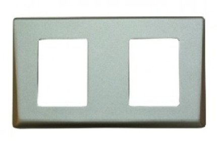 Comprar DINFP2HS Marco horizontal para lectores dobles gama DIN