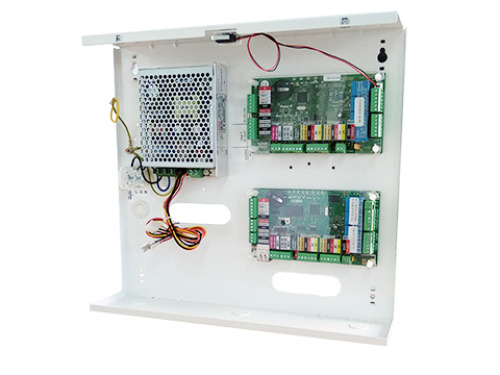XPR EWSI2-PS3 Kit de controladora para 1 o 2 puertas con caja y fuente de alimentación
