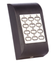 XPR MTPADPBK-EH-SA Teclado autónomo de exterior y proximidad EM 125 KHz de hasta 1.000 códigos.  Gama MINI. Carcasa de ABS y tec