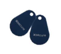 XPR PBX-1-EV3-3K-X Llavero RFID ISO MIFARE, Desfire EV3, ABS, 13,56 MHz, Memoria 2K, con encriptación Xsecure.