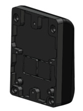 XPR XP-SPACER Espaciador para lector y teclado color negro para gama XPRO.