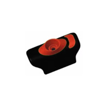 Xtralis XTRALIS-82 F-PC-2.5 Clip para tubo de 2,5 mm (6,64). Color principal: rojo, franja color roja. Pack de 5 clips