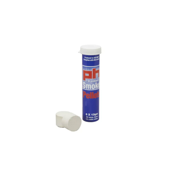 Xtralis XTRALIS-85 251-003 Pellets de humo Xtralis. Pack de 6 unidades, diseñados para generar humo blanco no tóxico con la fina