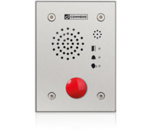 (Y-IB-AP962HTP-S) COMMEND C-EF962H INTERFONO ANTIVANDALICO HÍBRIDO IOIP/SIP, 1 BOTÓN DE LLAMADA + CAJA DE SUPERFICIE
