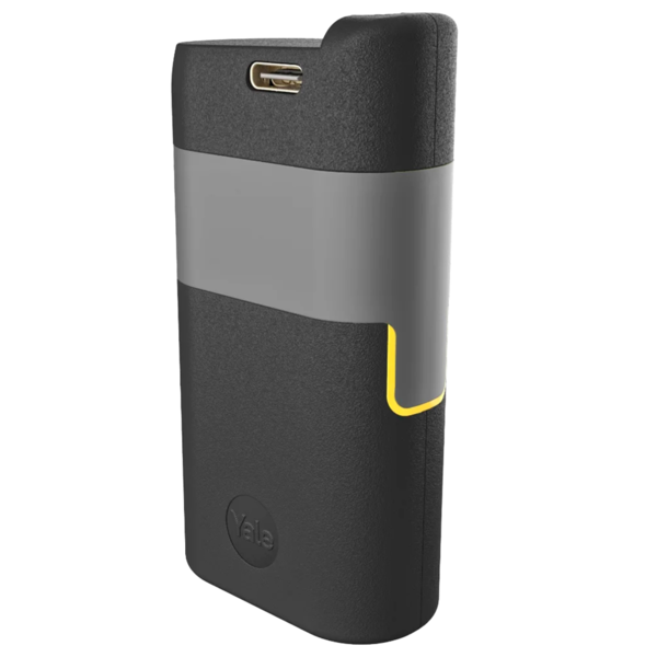 YALE YALE-BATTERY-L2 Accesorio de batería recargable - Larga duración de 6 meses - Capacidad 2950 mAh - Puerto USB-C para carga