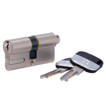 Comprar YALE YALE-CYLINDER-ADJ Cilindro regulable doble embrague - Anti-bumping, ganzúa y taladro - Apto para YALE-LINUS-L2 - Sistema de serreta de 6 pines - Dimensiones desde 30 x 30 mm a 60 x 65 mm - Incluye 2 llaves físicas