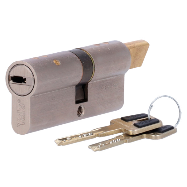 YALE YALE-CYLINDER-HSK-3540 Cilindro de alta seguridad doble embrague - Anti-bumping, ganzúa, taladro y rotura - Apto para YALE-