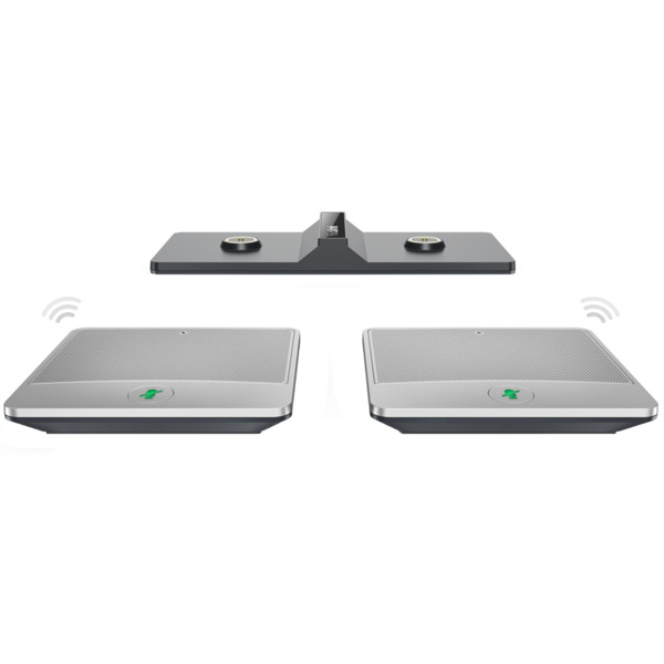 YEALINK YL-CPW90DD10KPACK Micrófono inalámbrico - Rango de captación 3m y 360º - Rango de frecuencias 100Hz -7 KHz - Boton de Mu (1)