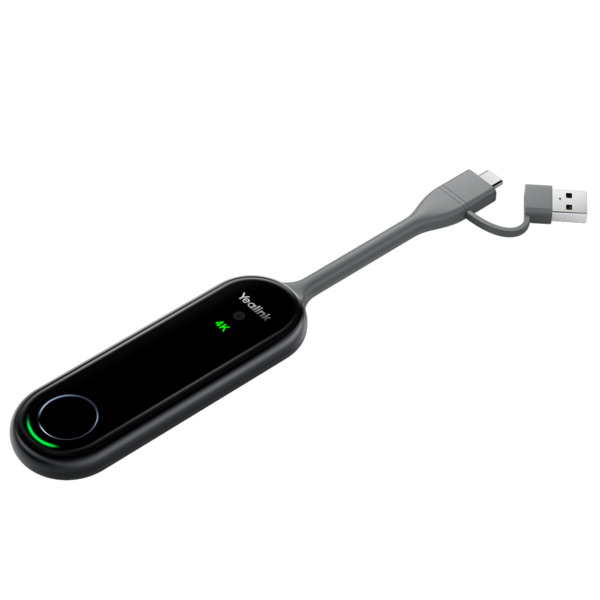 YEALINK YL-WPP30 Presentador inalámbrico - Tecnología WiFi 2.4/5 GHz - Resolución 4K/30fps - WiFi 6 - Accesorio para YL-A20-020-