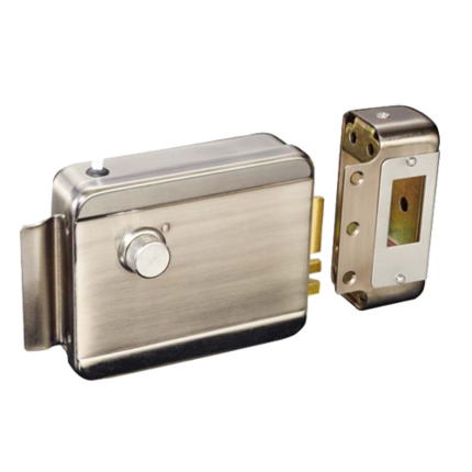 Comprar YLI ABK-702A-L Cerradura de superficie electromecánica - Modo apertura Fail Safe (NC) - LED de estado - Autocierre programable - Apertura a izquierdas hacia fuera
