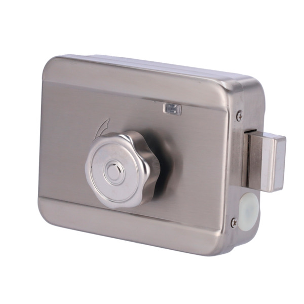 YLI ABK-703A Cerradura de superficie electromecánica - Modo apertura Fail Safe (NC) - Apta para instalación sin cajear - LED de (1)