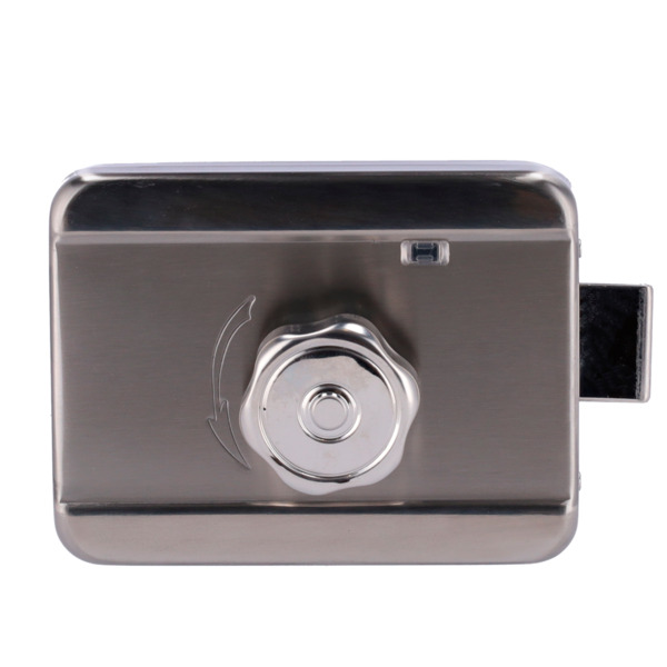 YLI ABK-703A Cerradura de superficie electromecánica - Modo apertura Fail Safe (NC) - Apta para instalación sin cajear - LED de (3)