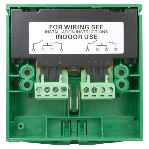 YLI CPK-861A-PLUS Pulsador de liberación de puerta - Botón de doble polo | Texto en inglés - Testado 100.000 usos - NO/NC/COM | (3)