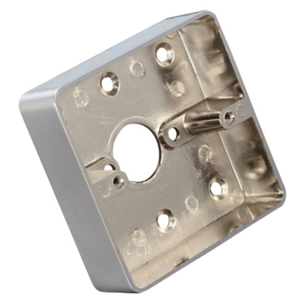 Comprar YLI MBB-811C-M Caja para pulsador - Compatible con selección de producto - Instalación en superficie - Fabricado en aleación de zinc - Resistente y duradero - Orificio para conexiones