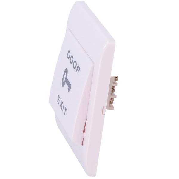 YLI PBK-812D Pulsador de liberación de puerta - Uso profesional - Testado 500.000 usos - NO/COM | Empotrado - Medidas 86 (Al) x (3)