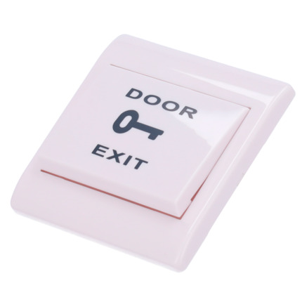 Comprar YLI PBK-812D Pulsador de liberación de puerta - Uso profesional - Testado 500.000 usos - NO/NC/COM | Empotrado - Medidas 86 (Al) x 86 (An) x 20 (Fo) mm - Fabricado en plástico