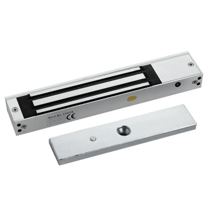 Comprar YLI YF-180AS Ventosa electromágnetica - Para puerta sencilla - Fuerza de retención 180 kg - Modo de apertura Fail Safe (NC) - Montaje en superficie - LED y sensor de estado
