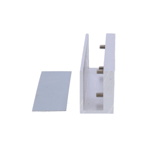 YLI YF-180U Perfil en U para ventosas - Compatible con YF-180XX - Apertura tanto exterior como interior - Para puertas de crista (1)