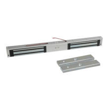 YLI YF-280BST-LED Ventosa electromagnética - Para puerta doble - Fuerza de retención 280 kg por ventosa - Modo de apertura Fail