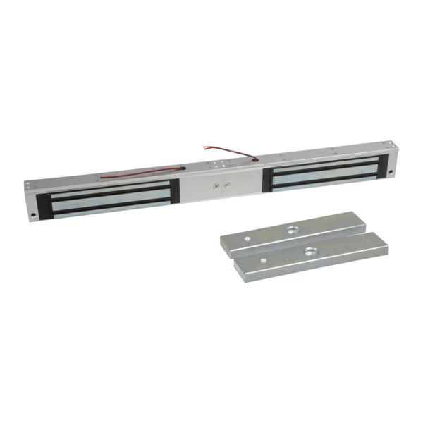 YLI YF-280BST-LED Ventosa electromagnética - Para puerta doble - Fuerza de retención 280 kg por ventosa - Modo de apertura Fail