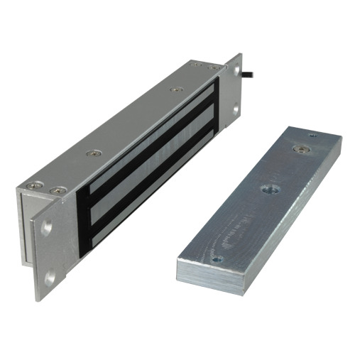 YLI YF-280CA Ventosa electromágnetica - Para puerta sencilla - Fuerza de retención 280 kg - Modo de apertura Fail Safe (NC) - Mo