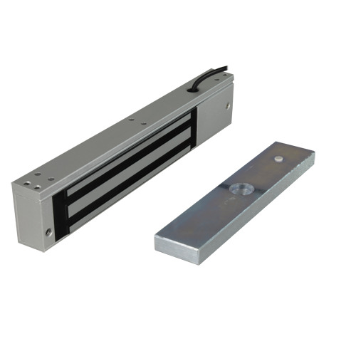 YLI YF-280W Ventosa electromágnetica - Para puerta sencilla - Fuerza de retención 280 kg - Modo de apertura Fail Safe (NC) - Mon
