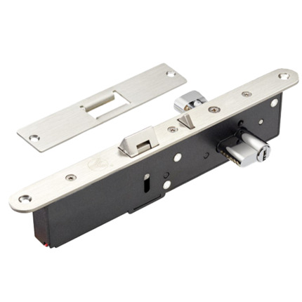 Comprar YLI YML-650B Cerradura de seguridad electromecánica - Modo de apertura Fail Secure y Fail Safe - Fuerza de retención 500 kg | Sensor de puerta - Apertura bidireccional - Acero inoxidable SUS304 - Cilindro europeo incluido con llaves