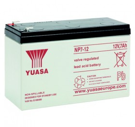 Yuasa DEM-923 DEM-923 Bateria de 12V. Capacidad 7ah. Conexion por terminal fastón