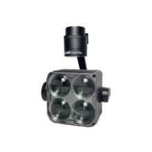 YUNEEC YUNCZGL60PEU Foco GL60 Plus para dron H850 (120 W/1.3400 lúmenes) de 4 grupos de 4 lentes de led, rango entre 50-150m, ap