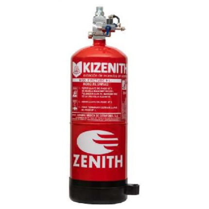 Comprar KIZENITH-9P Sistema de extinción para campanas de cocina con señal de presostato incorporada. 9 litros