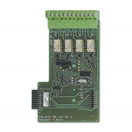 Comprar 2010-1-RB Tarjeta de cuatro relés libre de tensión para centrales convencionales de la serie ZP1-Fx.