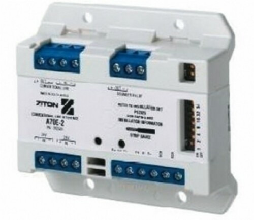 Ziton A70E-2 Módulo monitor de 1 zona convencional para sistemas analógicos Ziton