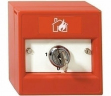 Ziton DM700K Pulsador manual de alarma con llave