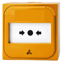 Ziton KIT DMN880Y Pulsador de disparo manual para sistemas de extinción automática