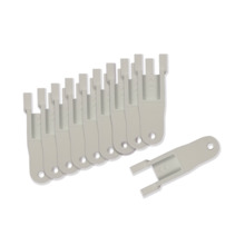 Ziton SCRF-DMN784 Llave para rearme de pulsador SCRF-MCP. 10 unidades