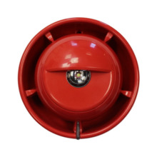 Ziton SCRF-SWR Sirena interior vía radio con indicador de alarma (VAD) de pared. Color rojo