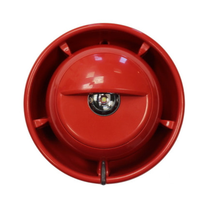 Comprar SCRF-SWR Sirena interior vía radio con indicador de alarma (VAD). Color rojo.