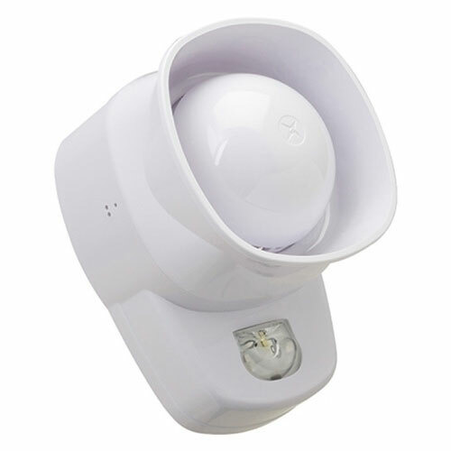 Ziton ZPW766W Sirena interior analógica con indicador de alarma (VAD) alimentada desde lazo para sistemas Ziton. Color blanco.
